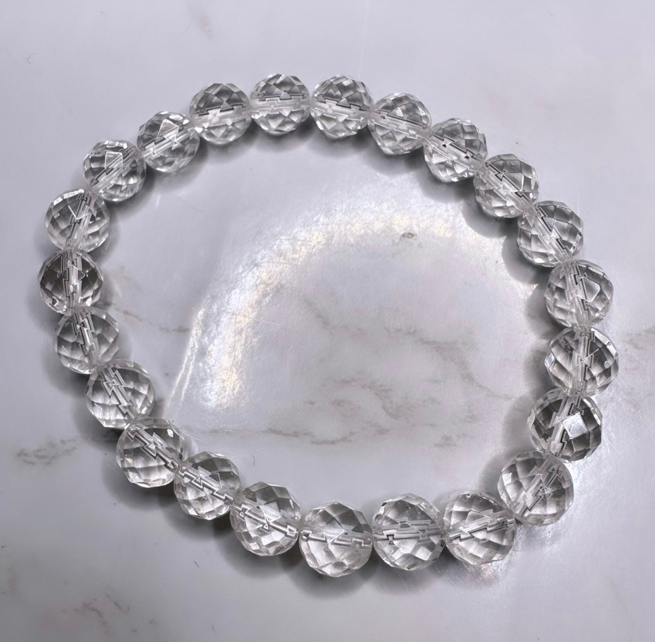 Clear quartz bracelet