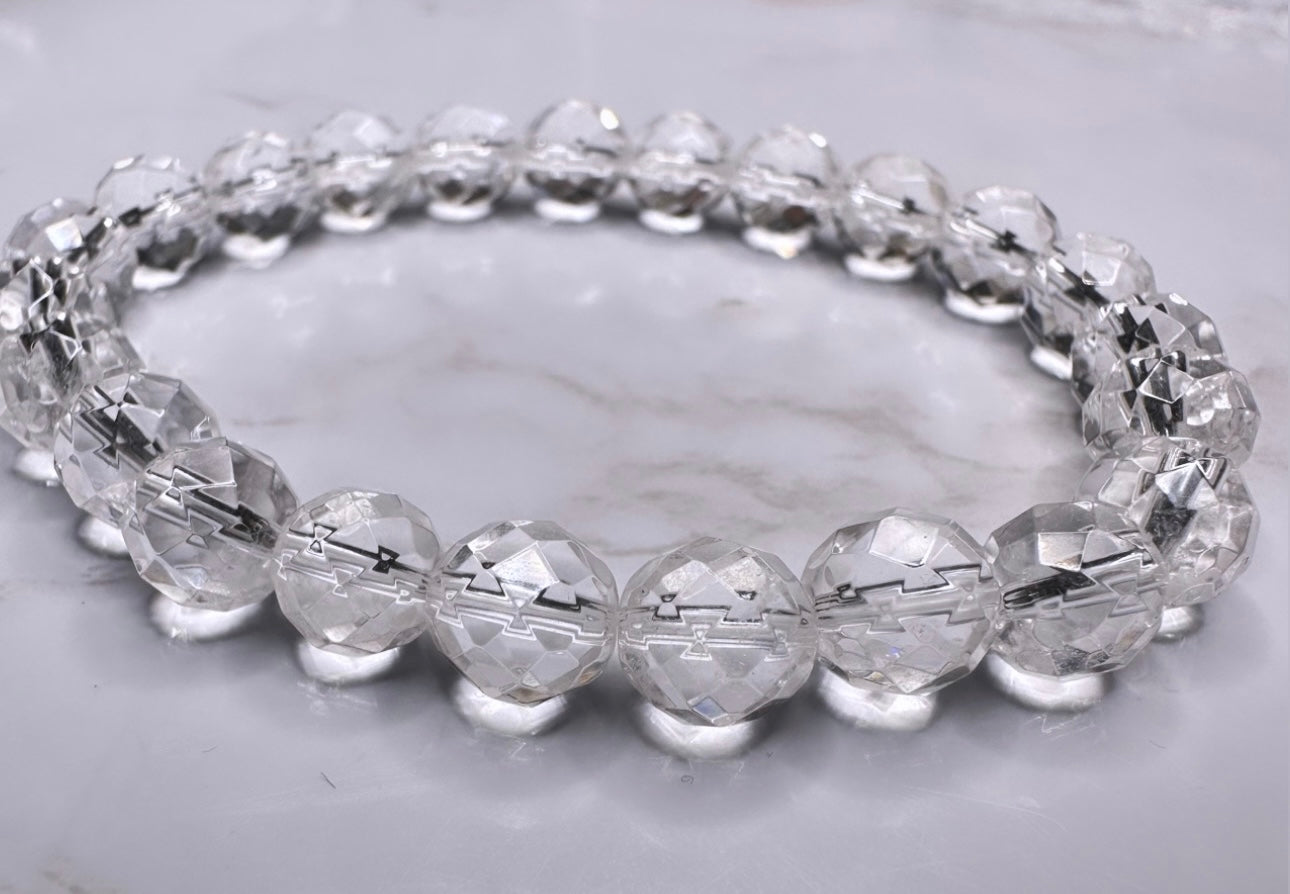 Clear quartz bracelet