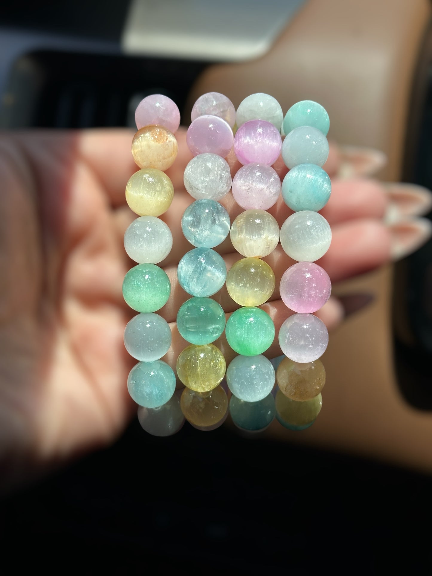 Rainbow Selenite