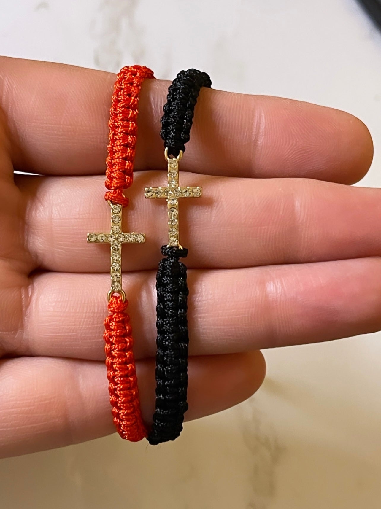 Cross bracelet