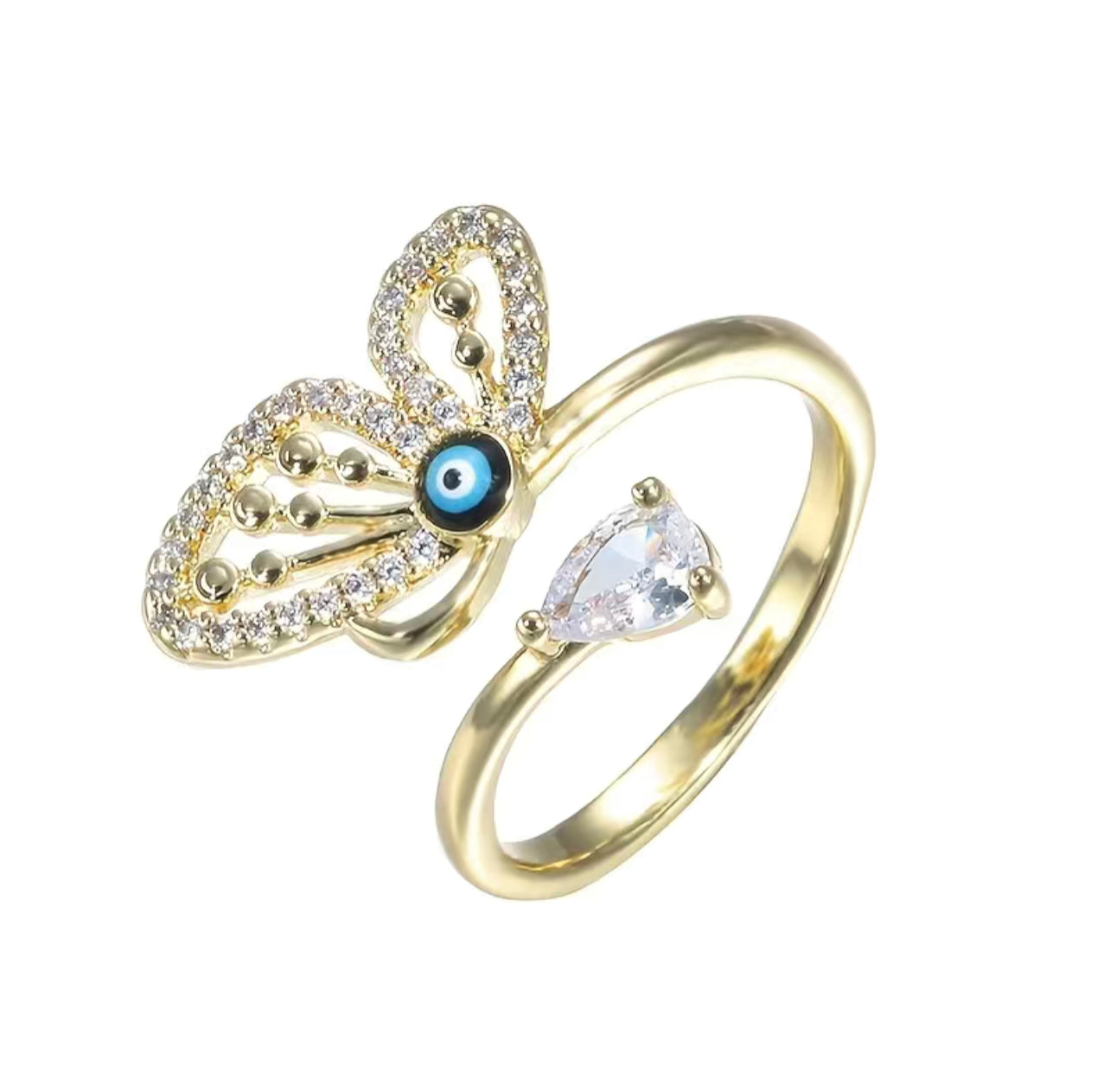 Mariposa ojo ring