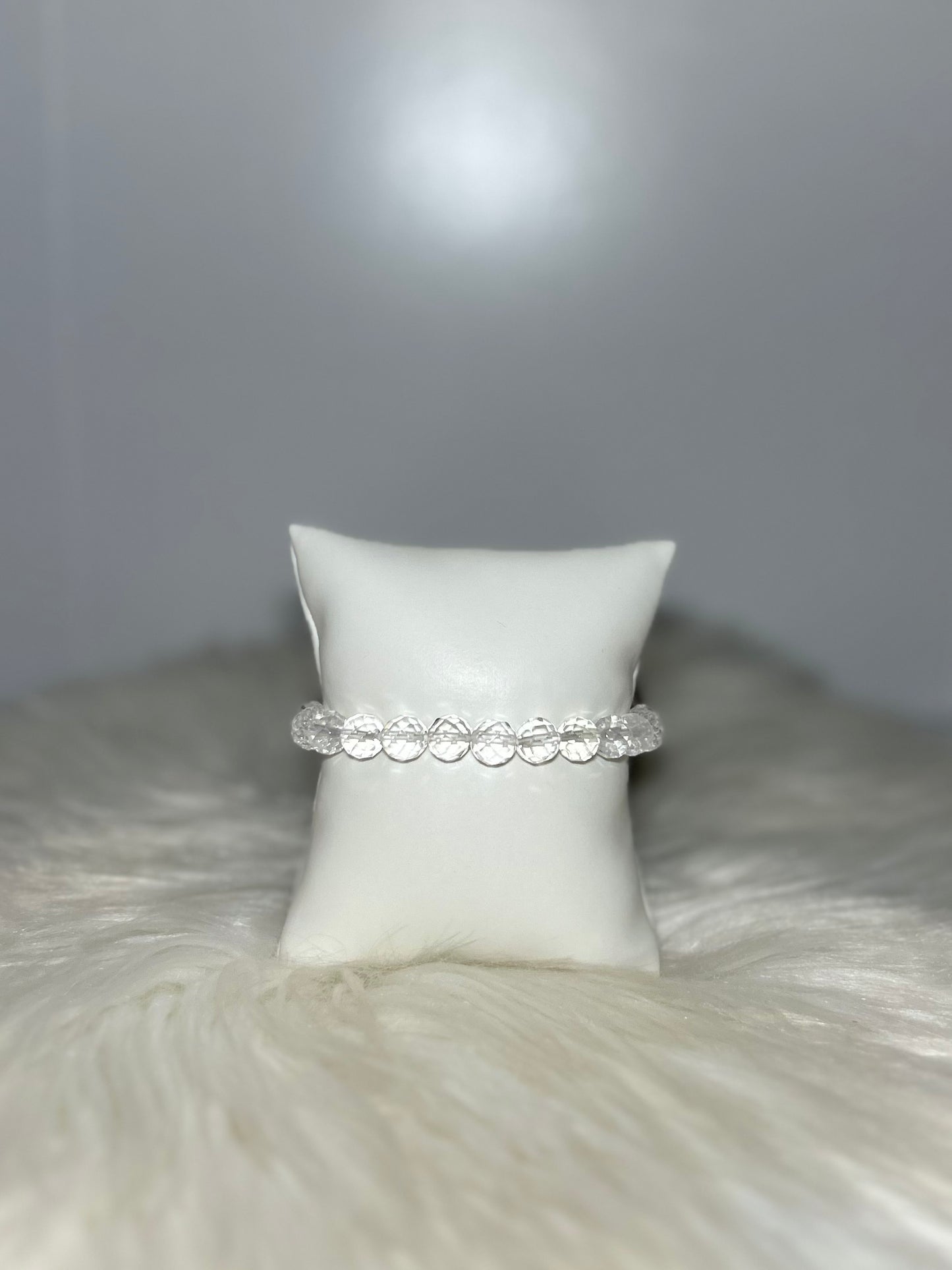 Clear quartz bracelet