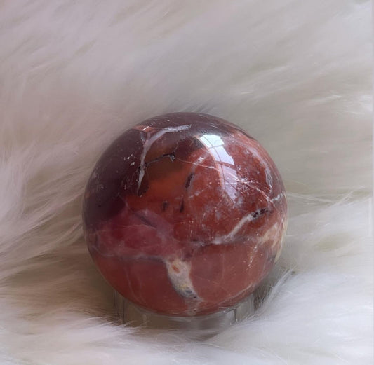 Red Jasper Orb