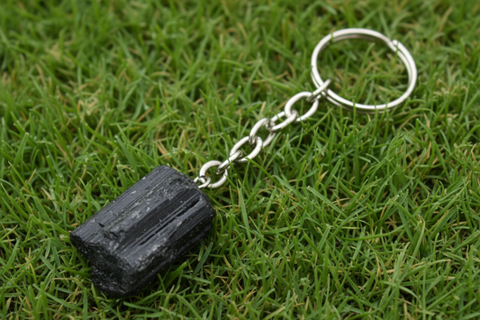 Black Tourmaline keychain