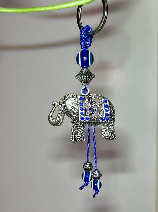 Lucky ojo elephant keychain