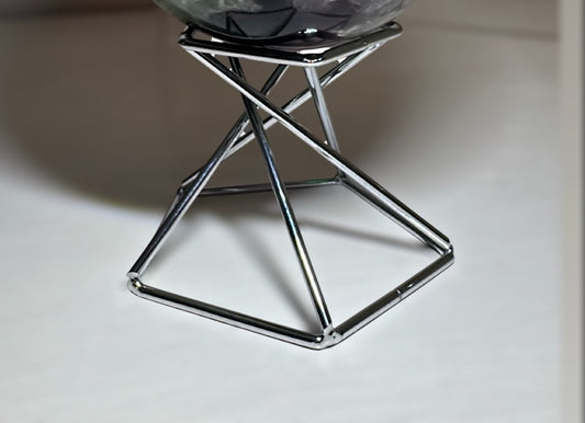 Crystal sphere stand