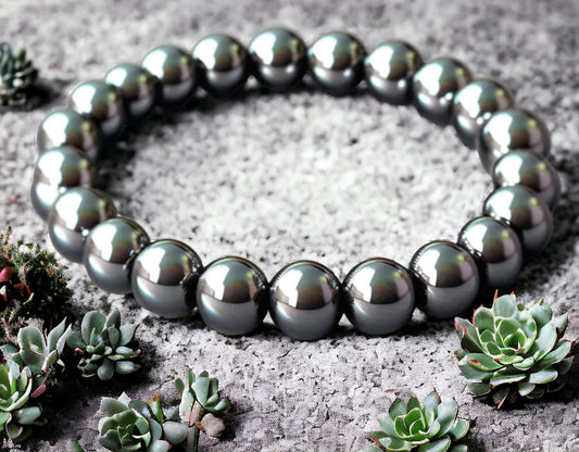 Hematite bracelet