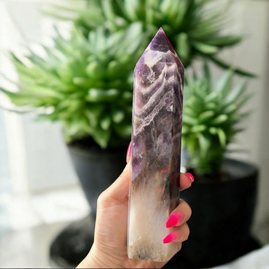 Large dream Amethyst tower
