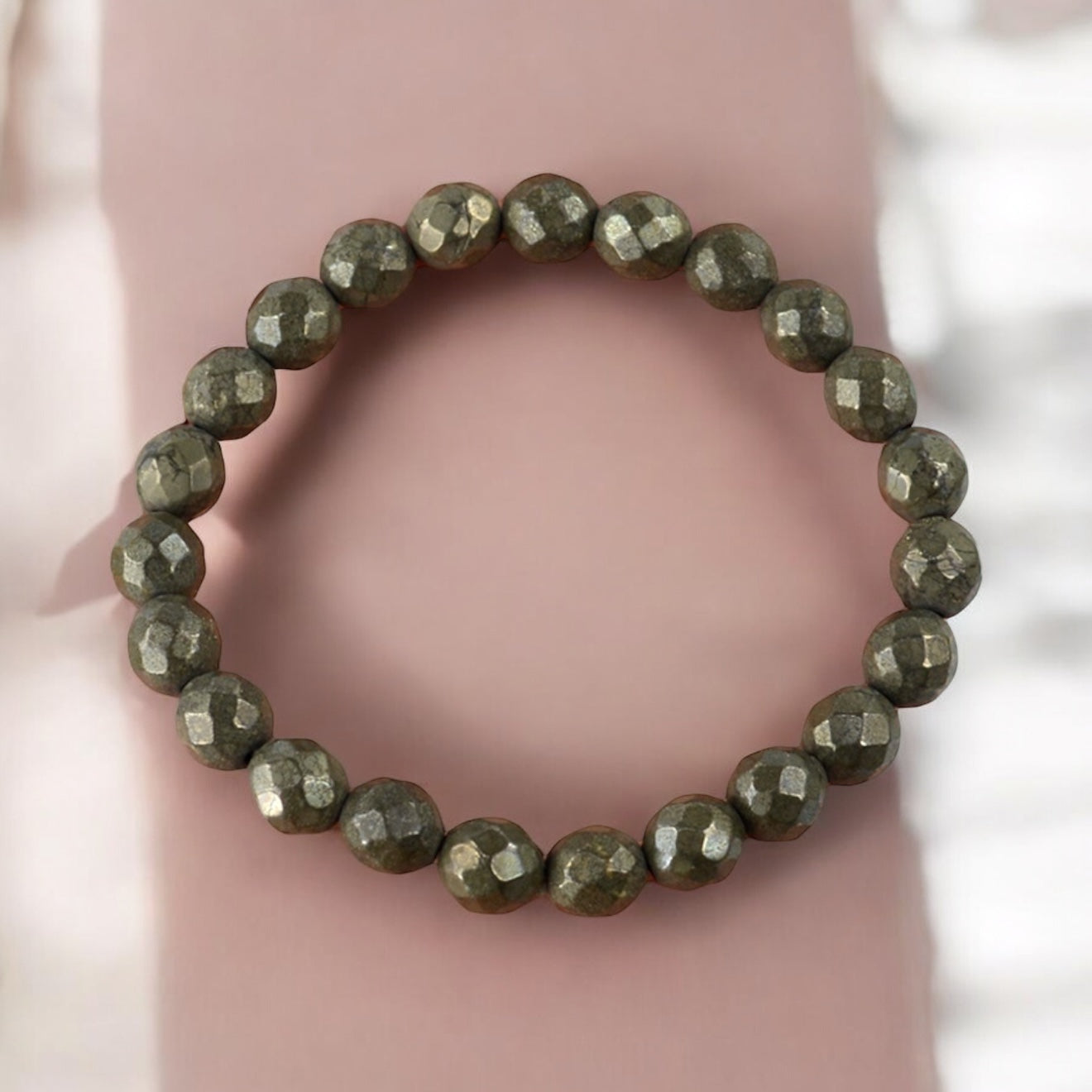 Pyrite (faceted)