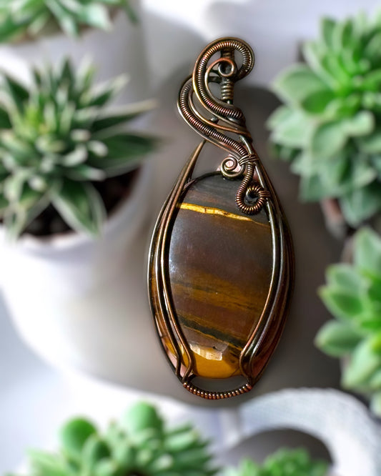 Tigers eye Pendant