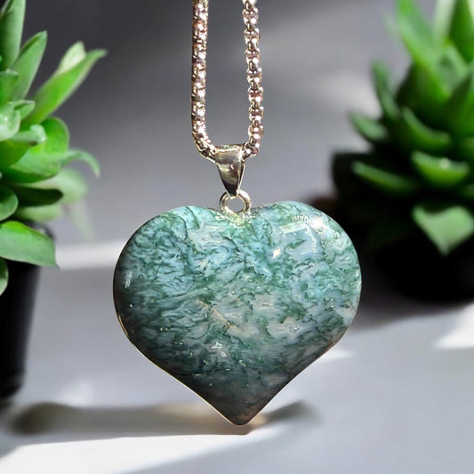 Moss Agate Necklace