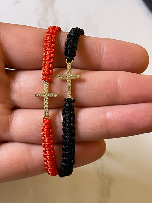 Cross bracelet