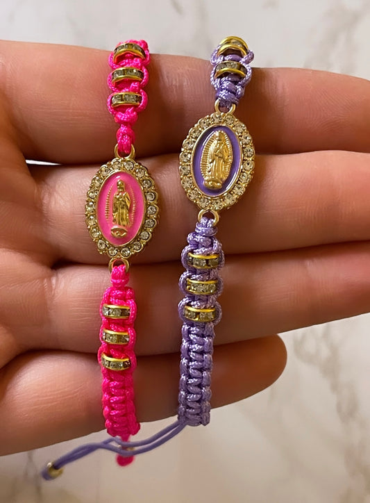 Virgencita bling bracelet