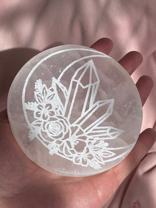 Selenita plate